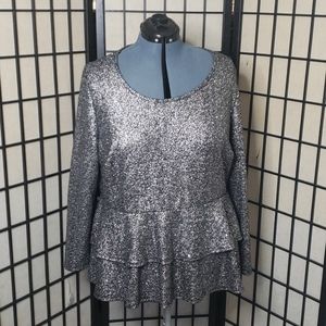 Ashley Stewart Ripple Blouse